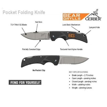 چاقو گربر 115