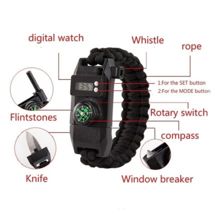 دستبند پاراکورد هفت کاره