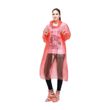 پانچو یکبار مصرف کلاه دار