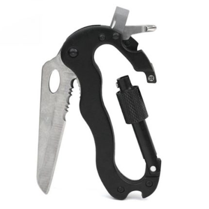 کارابین صخره نوردی چاقودار ۵ کاره