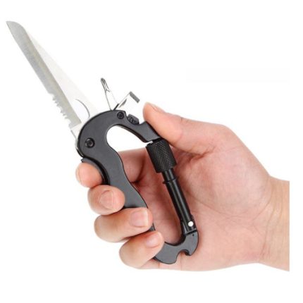 کارابین صخره نوردی چاقودار ۵ کاره