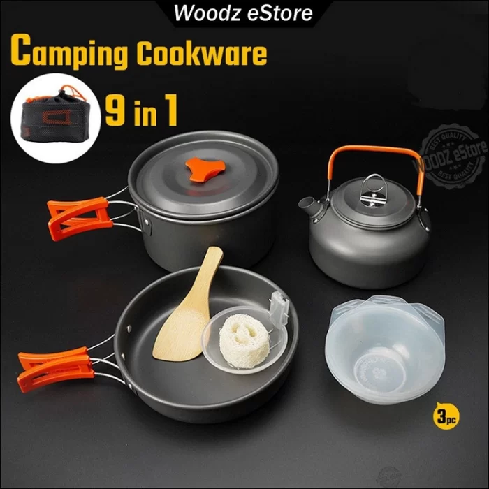 ست ظروف کوهنوردی و کمپینگ دونفره کمپسور