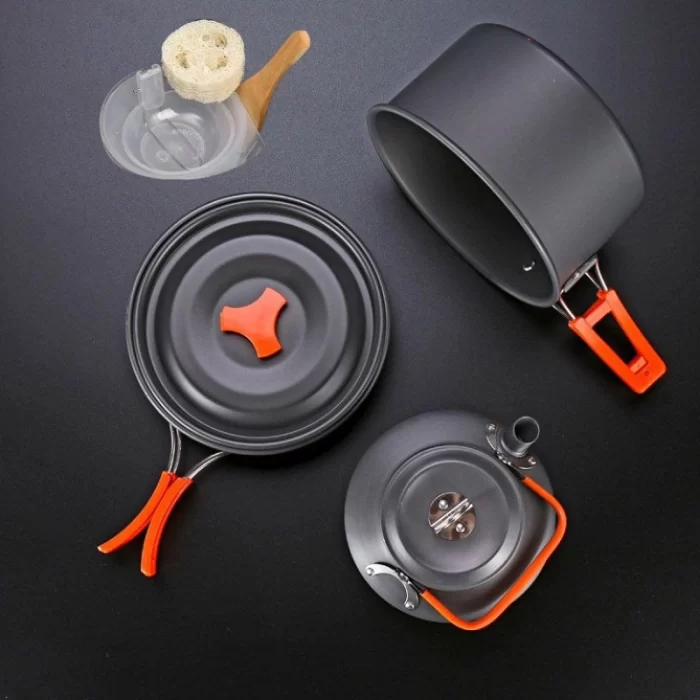 ست ظروف کوهنوردی و کمپینگ دونفره کمپسور