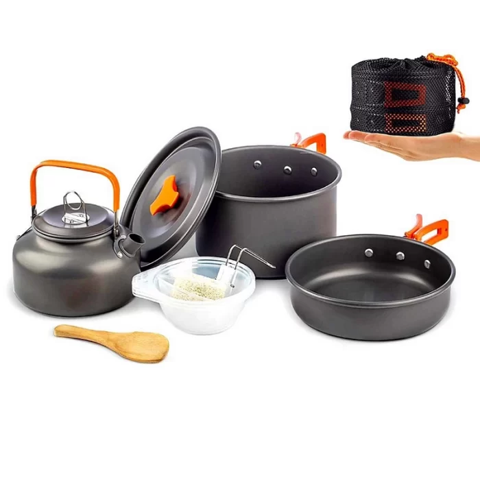 ست ظروف کوهنوردی و کمپینگ دونفره کمپسور