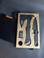 ست چاقو طبیعتگردی و ساطور دست ساز زنجان