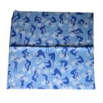 دستمال سر تابستانی مدل سوزنی طرح Bicycle