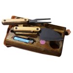 ست چاقو سفری دست ساز زنجان 2022