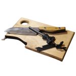 چاقوی سفری زنجان به همراه تخته مدل 4044