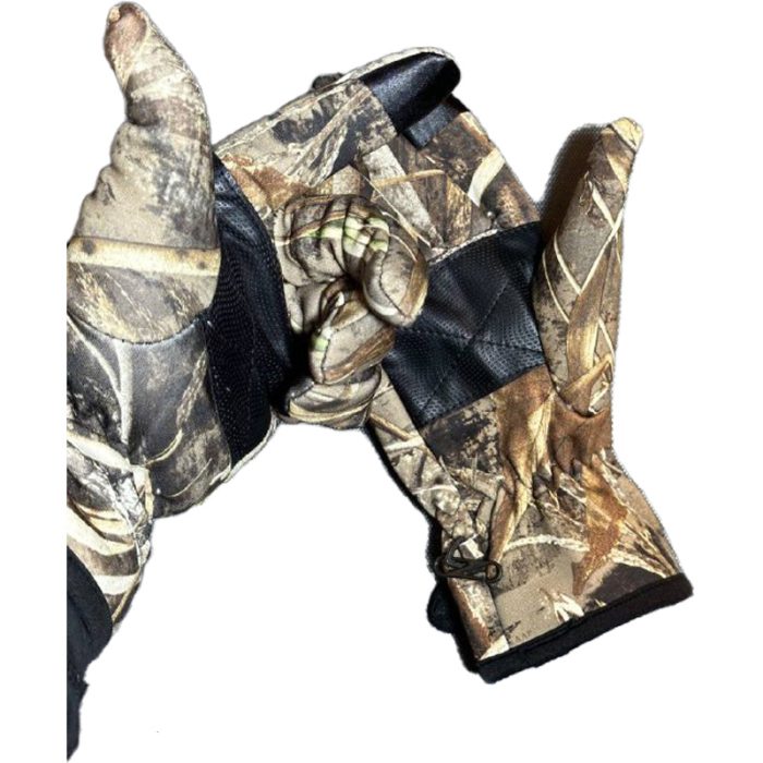 دستکش با طرح استتار ضد باد و آبگریز کد 002