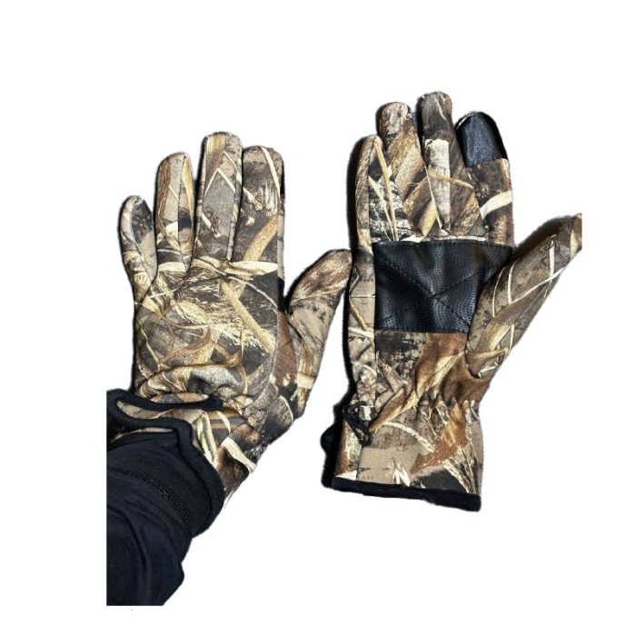 دستکش با طرح استتار ضد باد و آبگریز کد 002