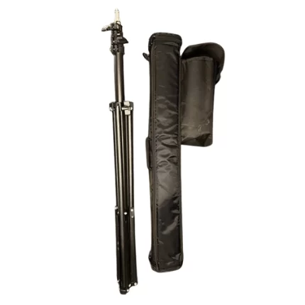 سه پایه رینگ لایت و دوربین و تراز لیزری