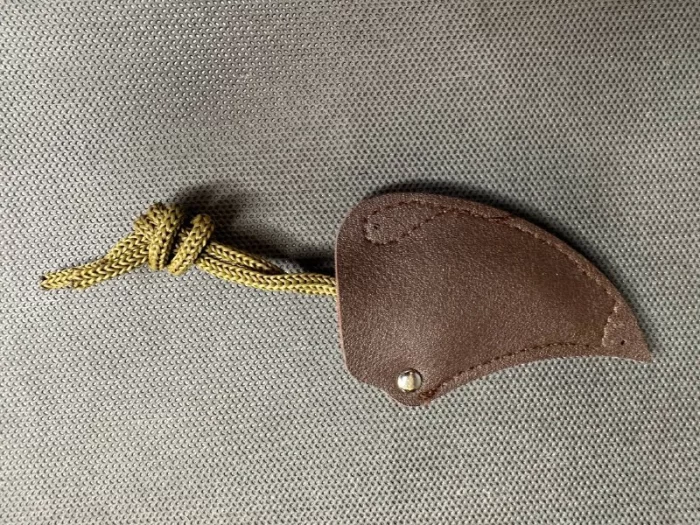 چاقو بند انگشتی قابل حمل بهمراه غلاف