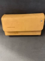 جا ادویه قابل حمل چرمی خاکی مدل پارتیزان