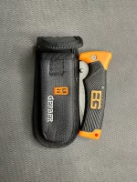 چاقو گربر تاشو به همراه غلاف