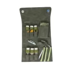 کیف چرمی آشپزی در طبیعت سبز