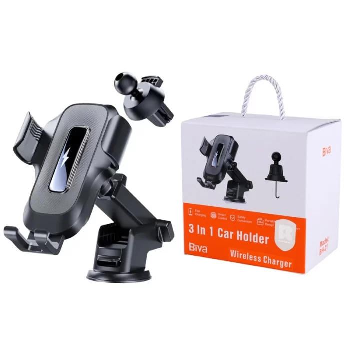 هولدر و شارژر وایرلس Biva BH-21