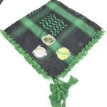 شماق، دستمال سر، اسکارف هندی رنگ سبز