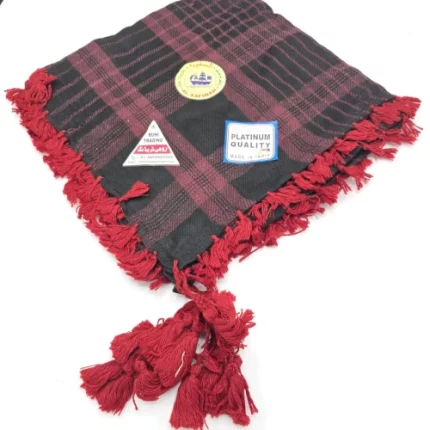 شماق، دستمال سر، اسکارف هندی رنگ قرمز