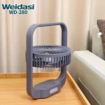 پنکه شارژی و رومیزی WEIDASI مدل WD-280