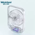پنکه شارژی و رومیزی WEIDASI مدل WD-280