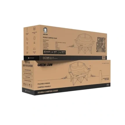 صندلی کمپینگ گرین لاین دونفره مدل Green Lion