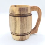 لیوان آبجو خوری مدل بشکه ای