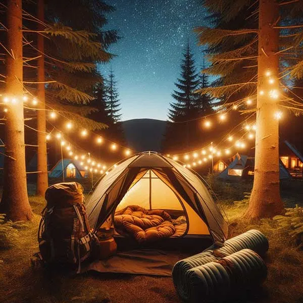 چرا نورپردازی مناسب در کمپینگ اهمیت دارد؟ ✨