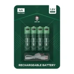 باتری قلمی قابل شارژ گرین لاین مدل GNRGBAA