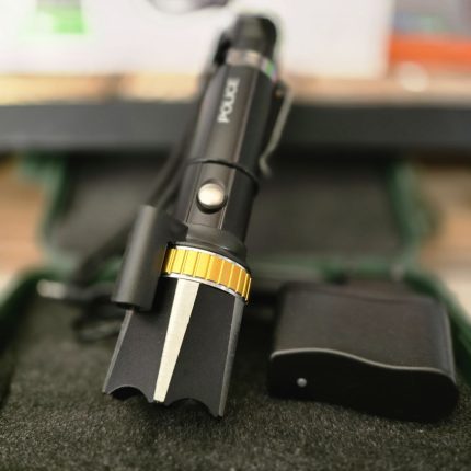 چراغ قوه لیزردار شارژی Police