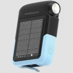 پاوربانک سولار 10000 میلی آمپر پاورولوژی مدل SOLARMAX 