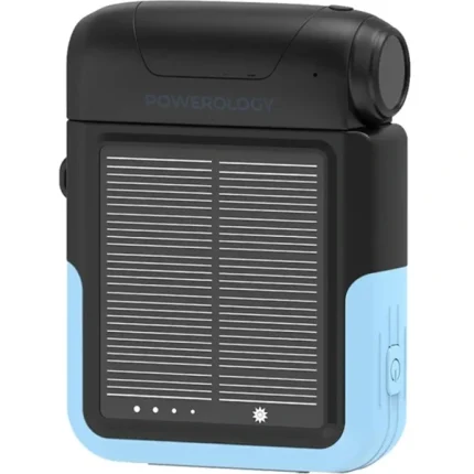 پاوربانک سولار 10000 میلی آمپر پاورولوژی مدل SOLARMAX 