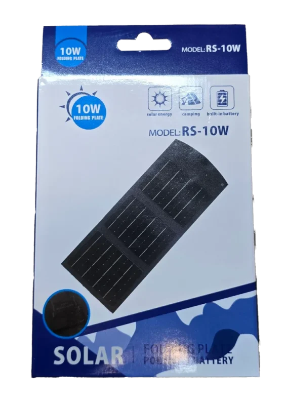 شارژر خورشیدی ۱۰ وات مدل rs-10w