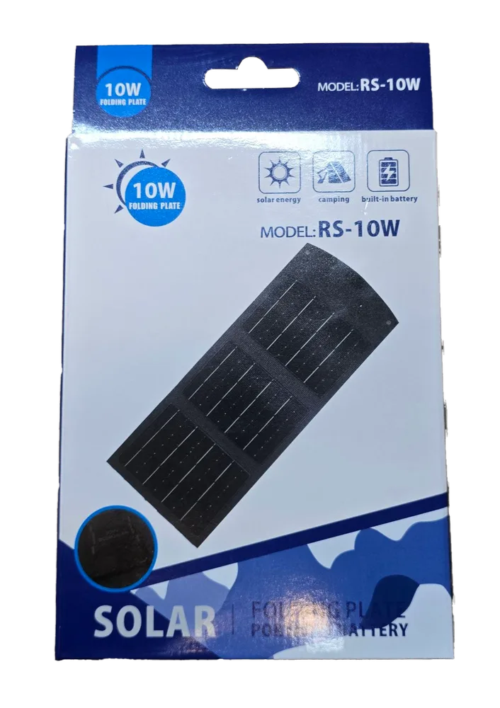 شارژر خورشیدی ۱۰ وات مدل شارژر خورشیدی ۱۰ وات مدل rs-10w