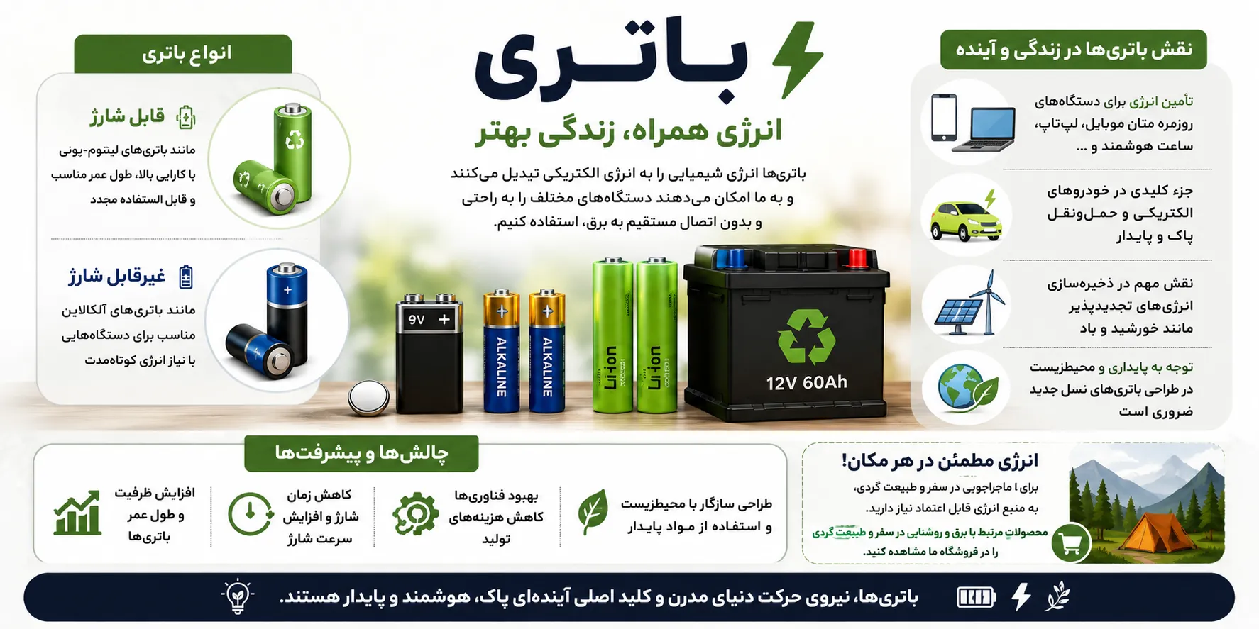 خرید باتری