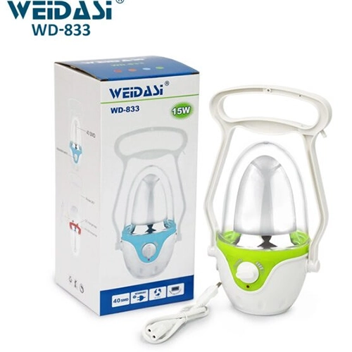 قیمت فانوس شارژی برند ویداسی مدل wd-833-پارتیزانکو