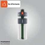 بطری آب تصفیه دار پرودو PORODO مدل PD-LFST079-BK دو مرحله ای