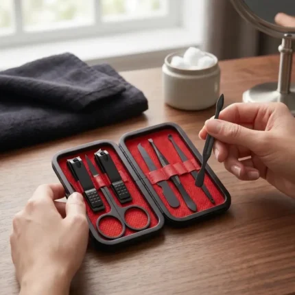 ست 7 عددی مانیکور گرین لاین Green Lion Manicure Set GN7IN1MANBK